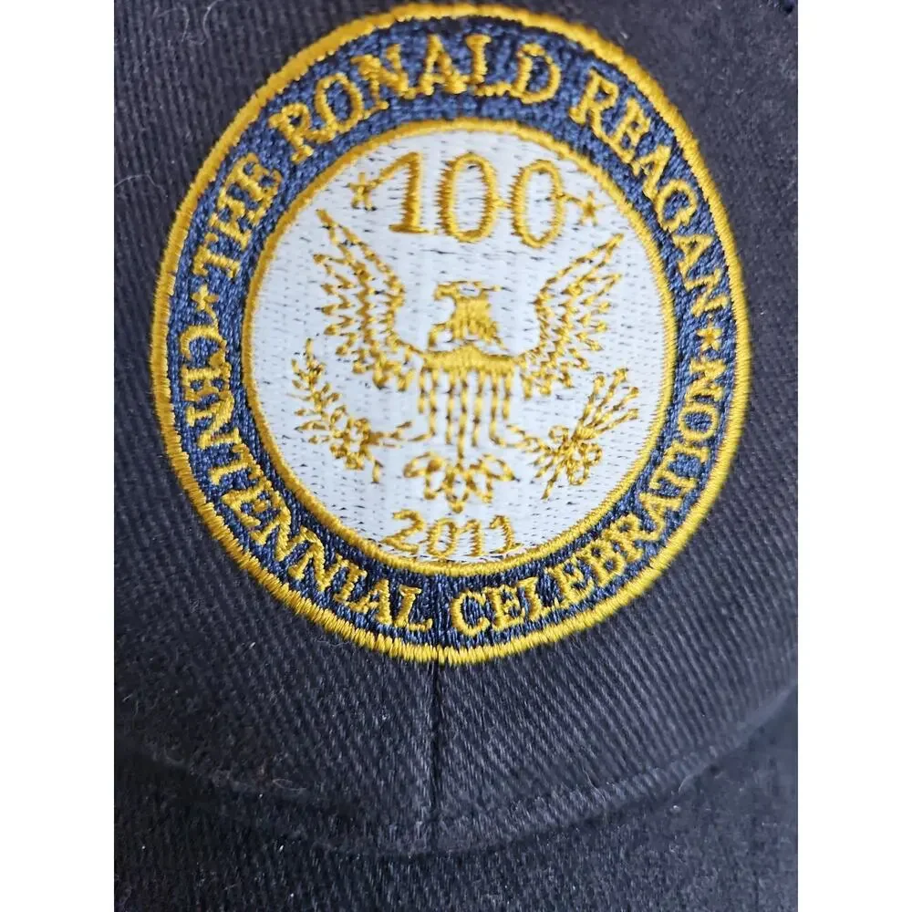 Ronald Reagan 100 Centennial Celebration 2011 Commemorative Hat Presidential Cap